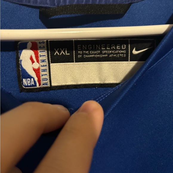 NBA Authentic Blue Jersey - Picture 2 of 3